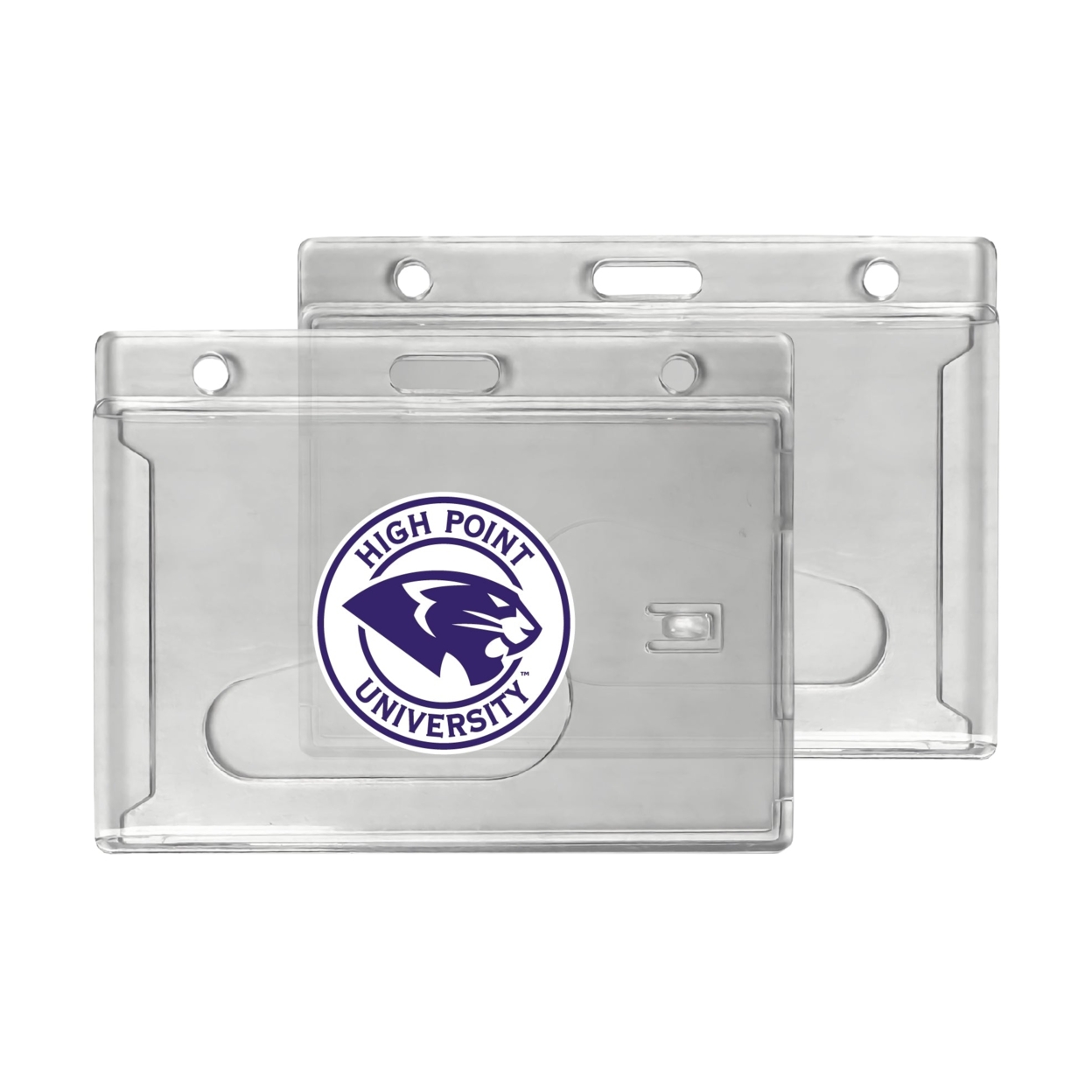 High Point University Clear View ID Holder