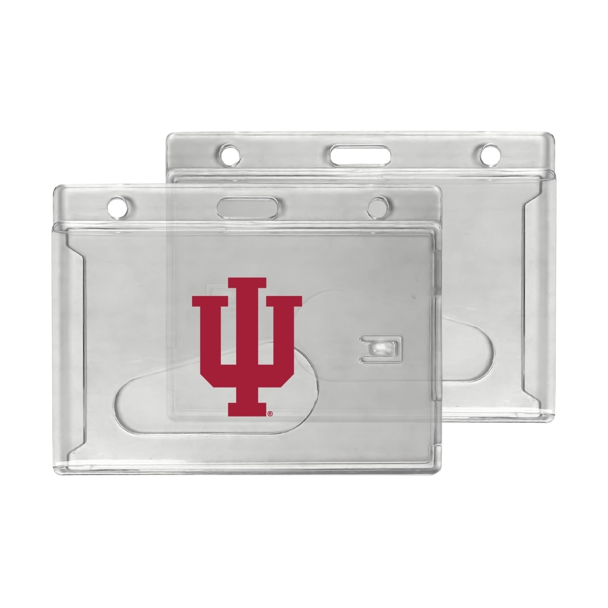Indiana Hoosiers Clear View ID Holder