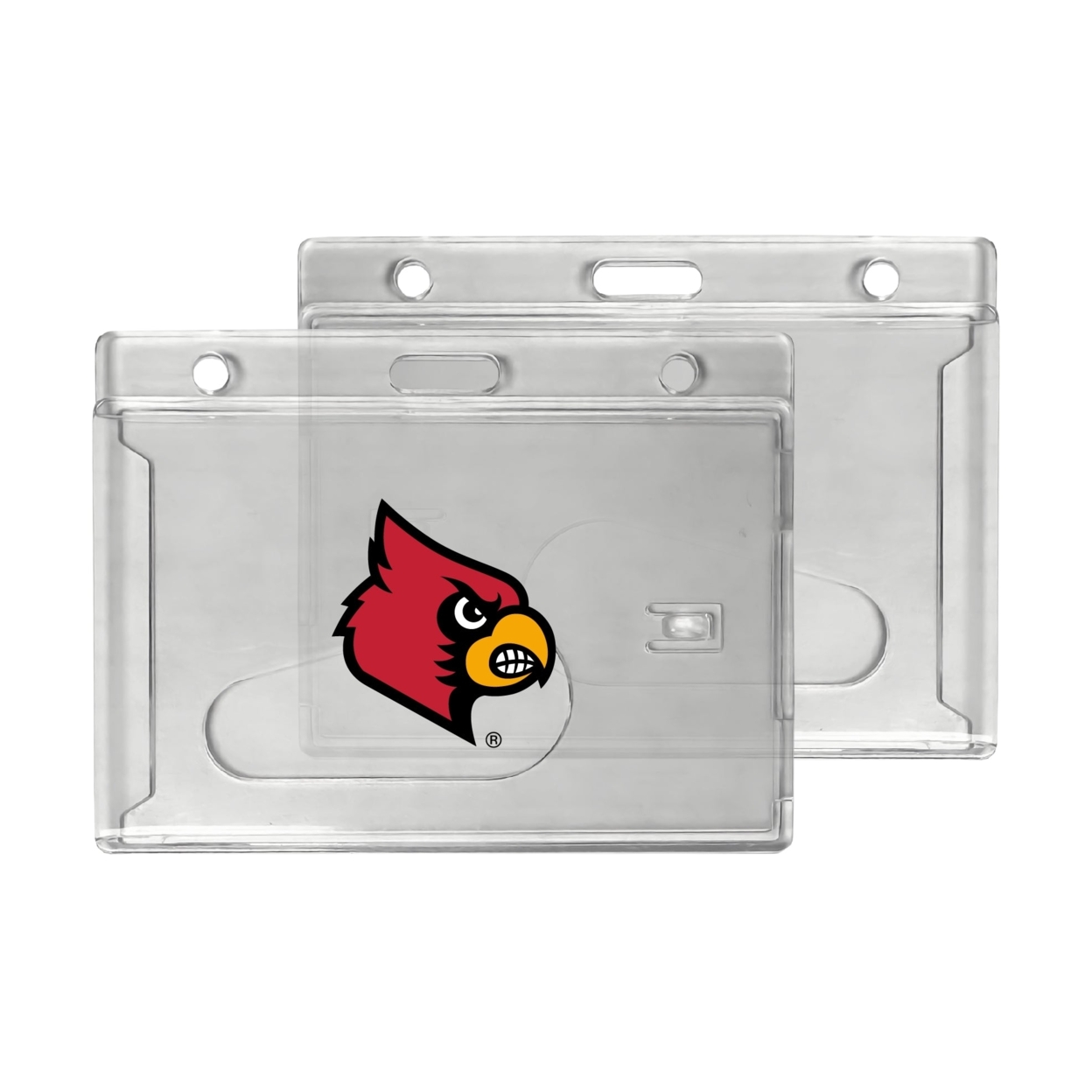 Louisville Cardinals Clear View ID Holder
