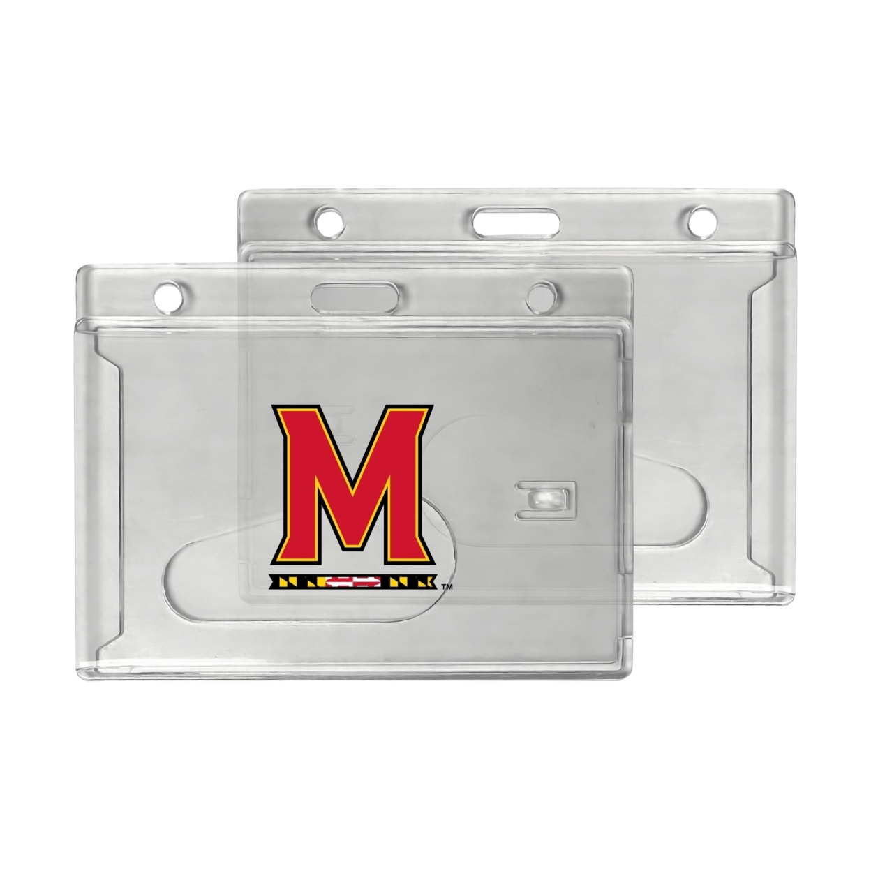 Maryland Terrapins Clear View ID Holder