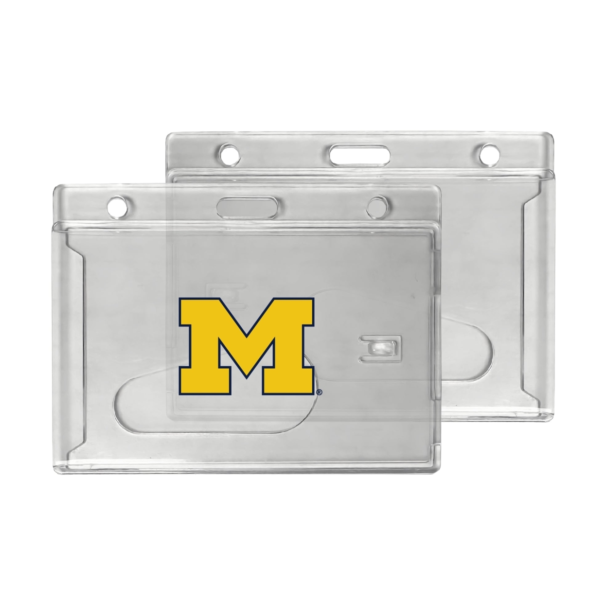 Michigan Wolverines Clear View ID Holder