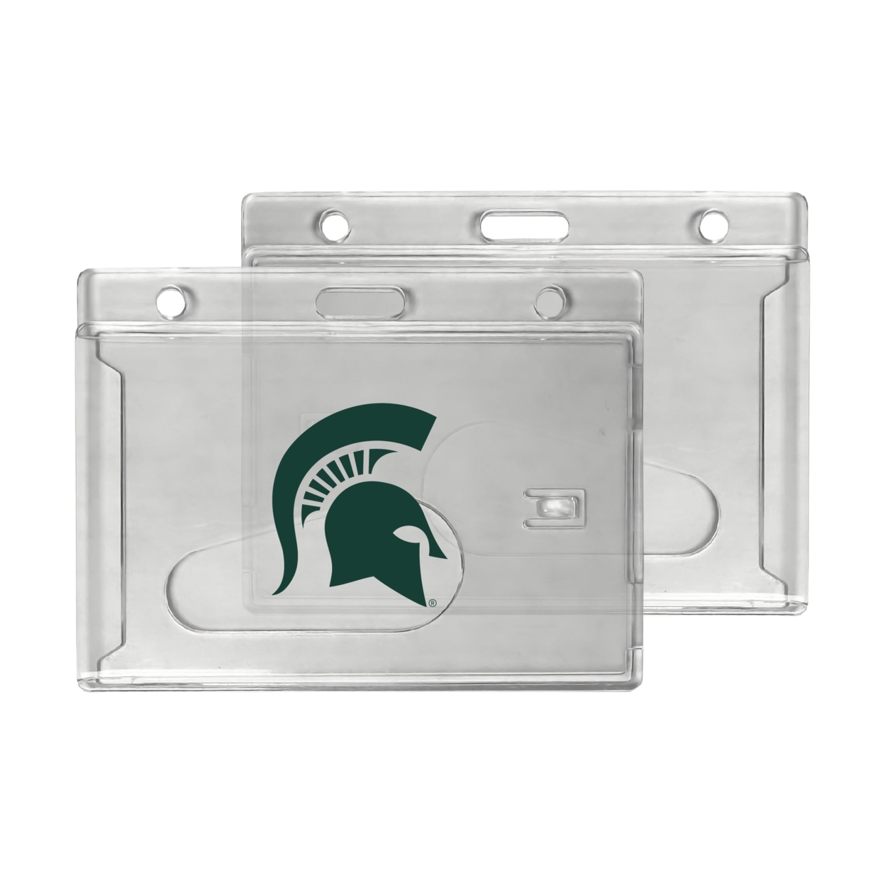 Michigan State Spartans Clear View ID Holder