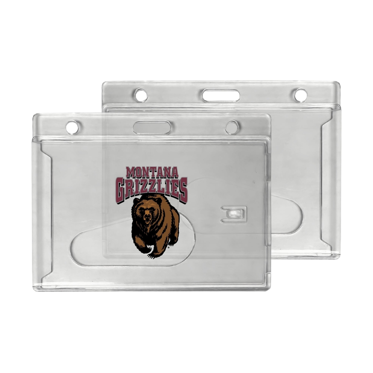 Montana University Clear View ID Holder