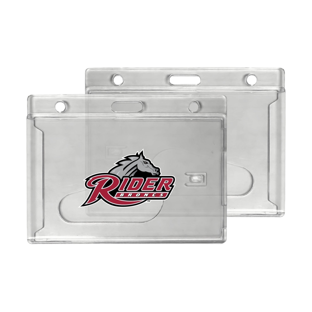 Rider University Broncs Clear View ID Holder