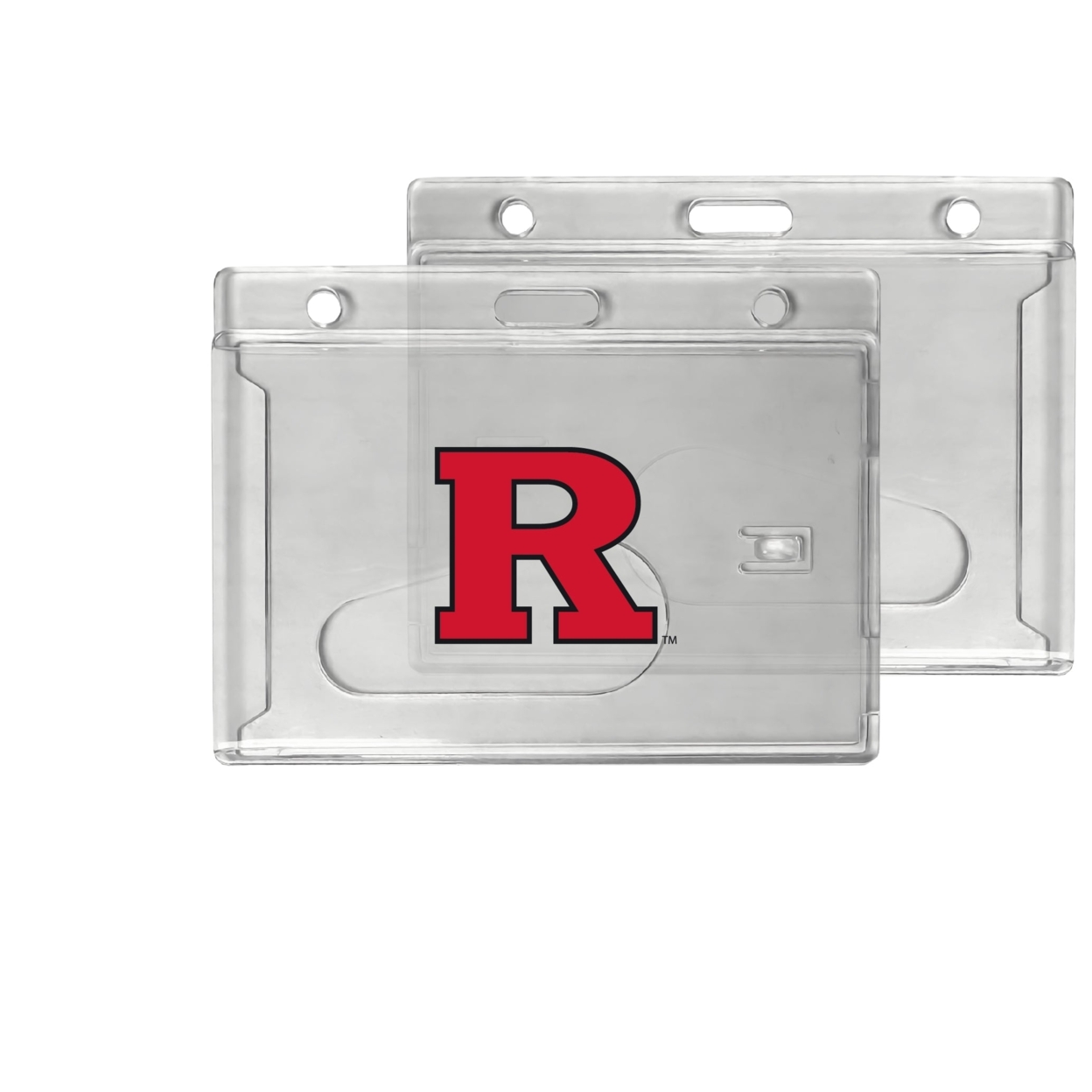 Rutgers Scarlet Knights Clear View ID Holder