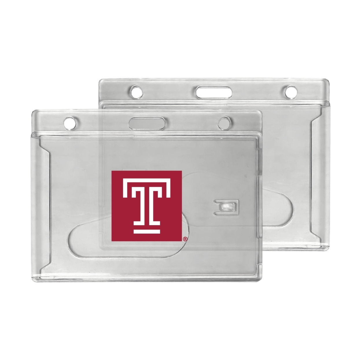 Temple University Clear View ID Holder