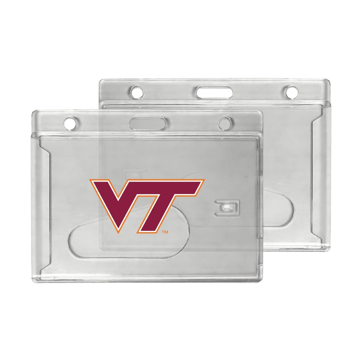 Virginia Tech Hokies Clear View ID Holder