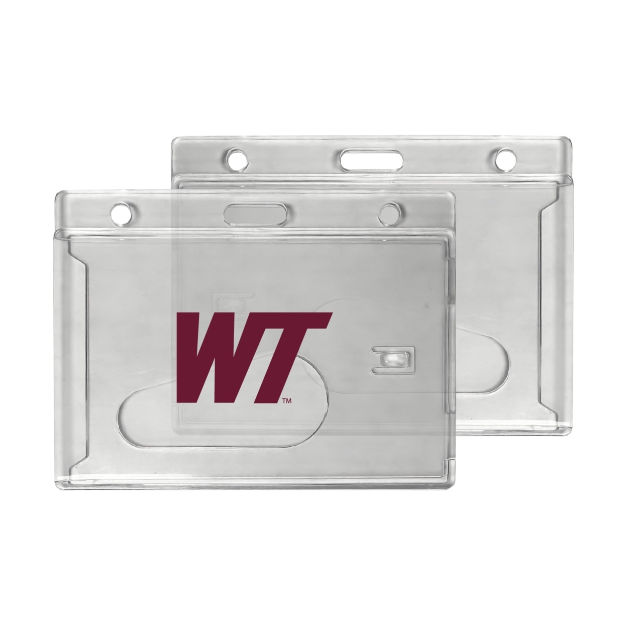 West Texas A&M Buffaloes Clear View ID Holder
