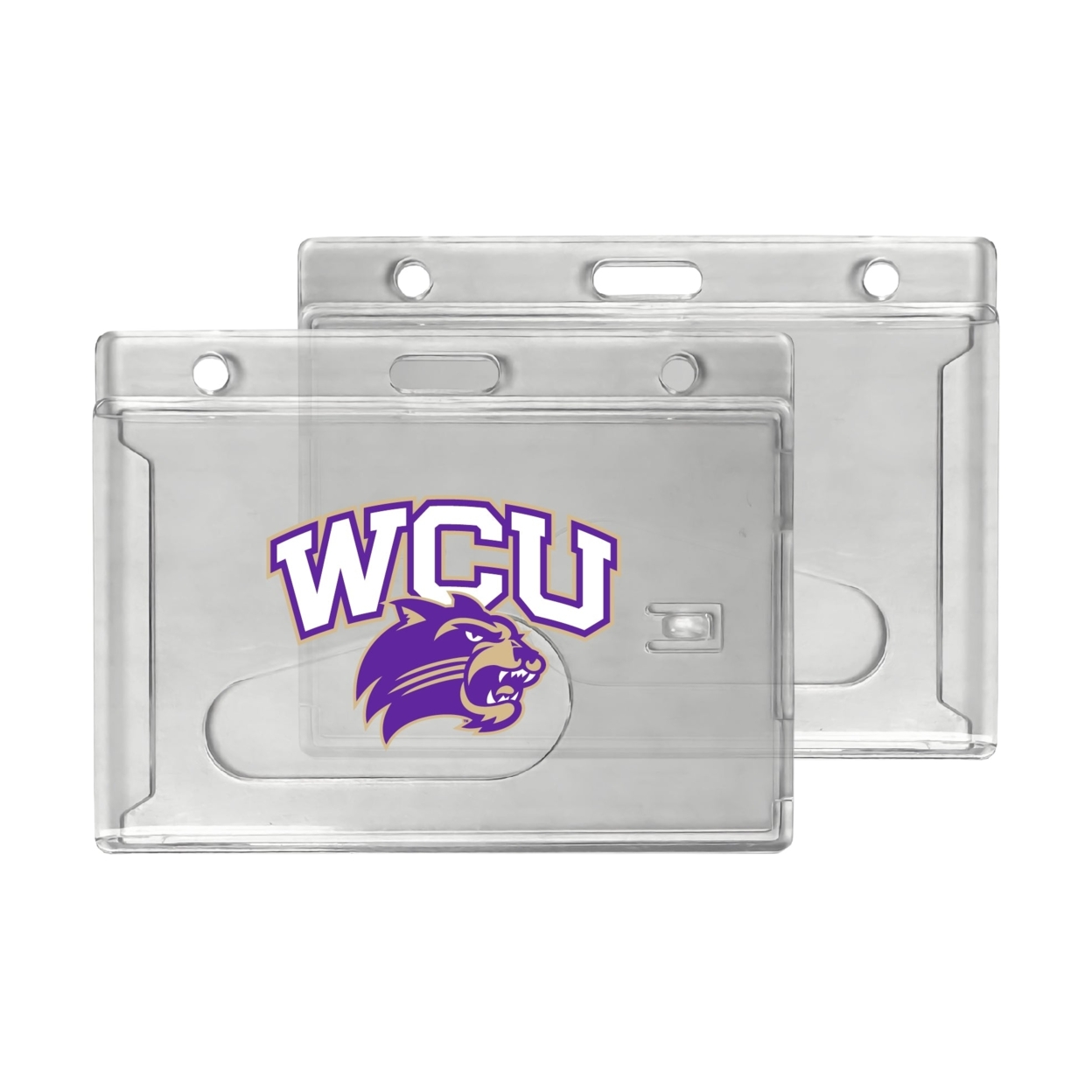 Western Carolina University Clear View ID Holder