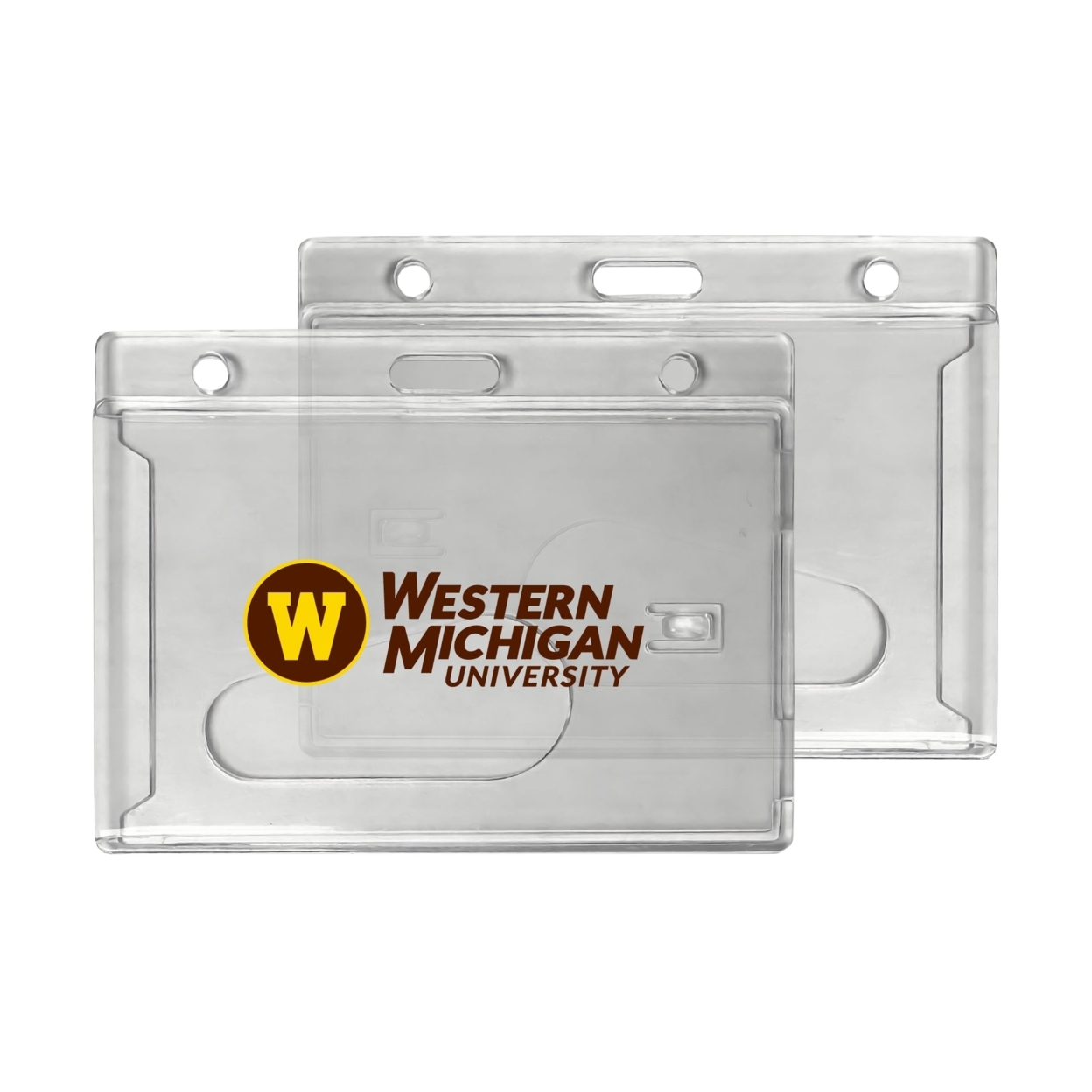 Western Michigan University Clear View ID Holder