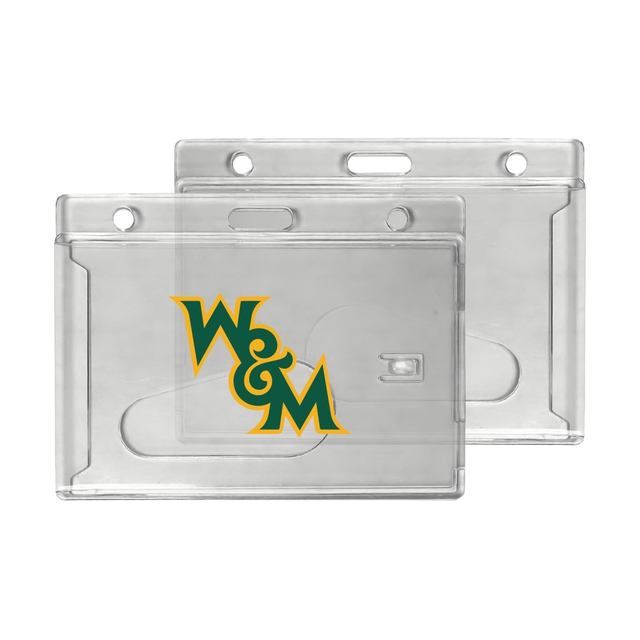 William And Mary Clear View ID Holder