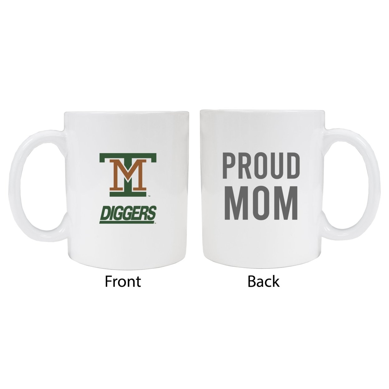 Montana Tech Proud Mom Ceramic Coffee Mug - White