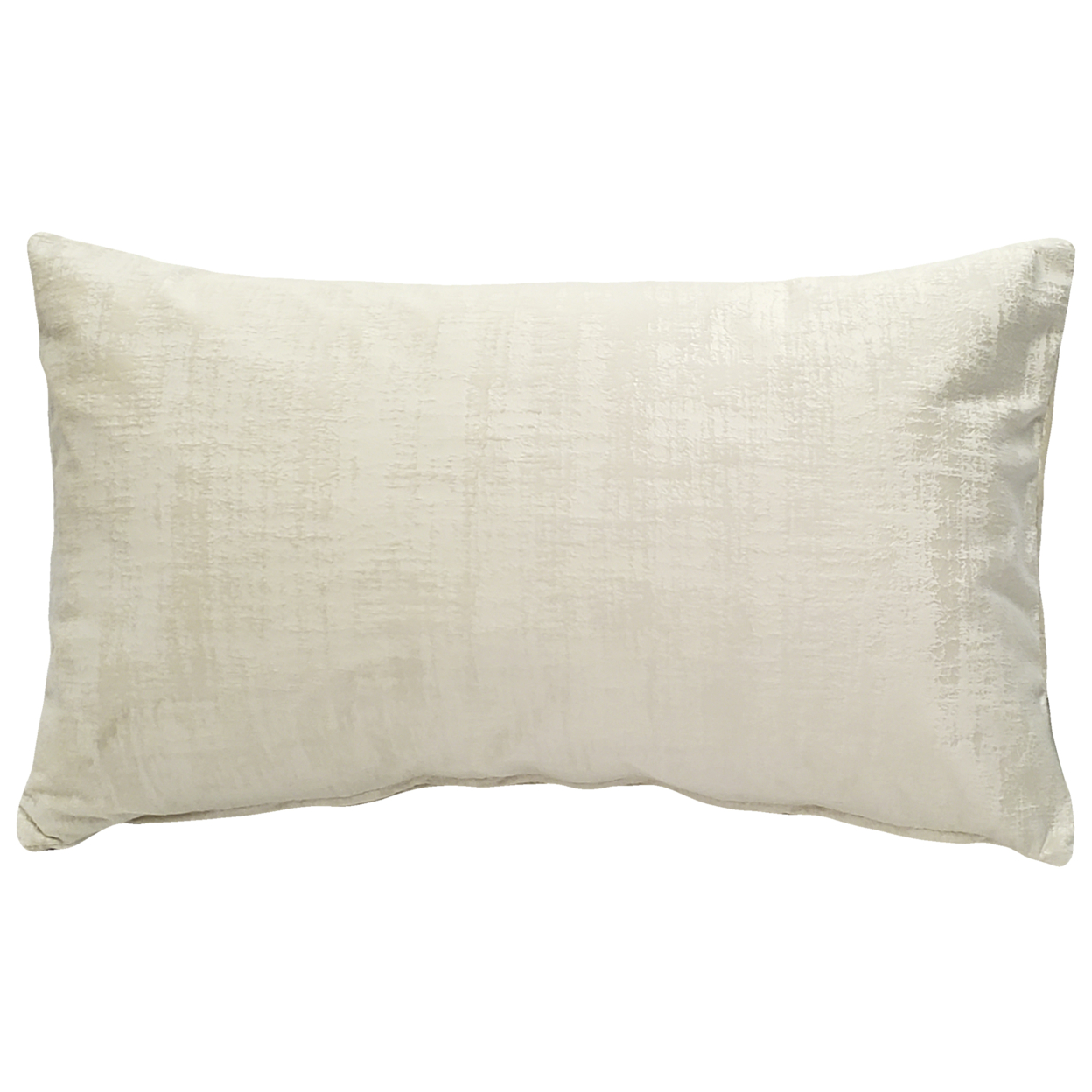 Alabaster Stucco Cream Throw Pillow 12x20, With Polyfill Insert
