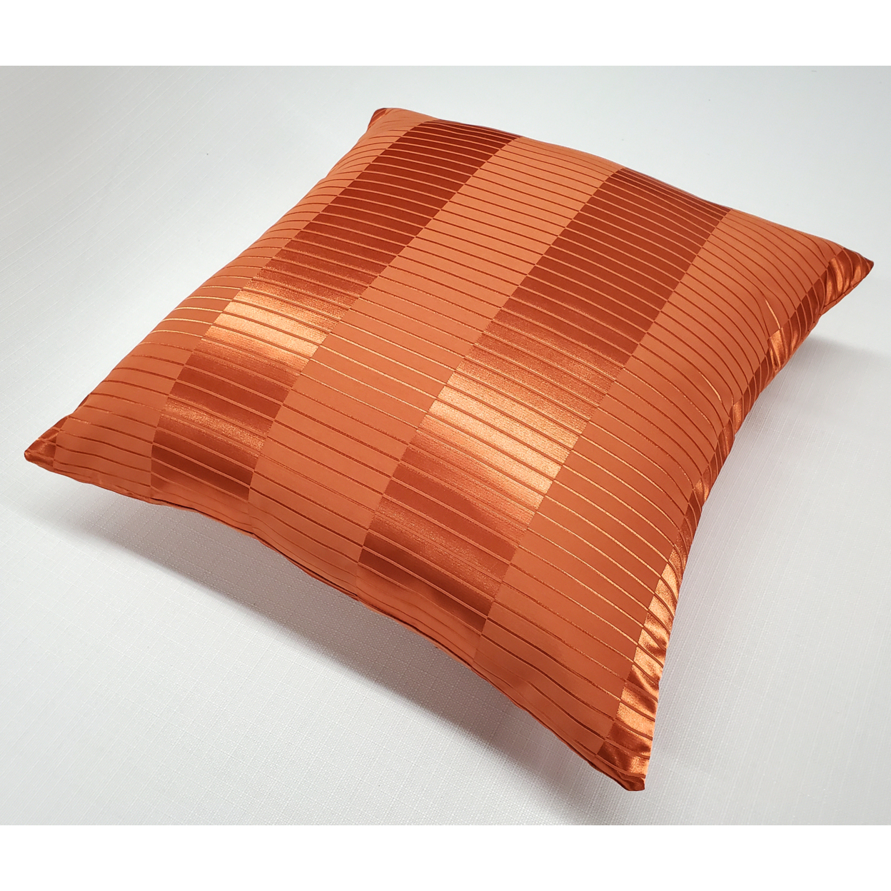 Pinctada Pearl Burnt Orange Throw Pillow 19x19, With Polyfill Insert