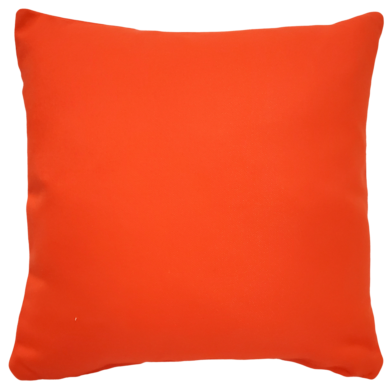 Neon Orange Throw Pillow 16x16, With Polyfill Insert