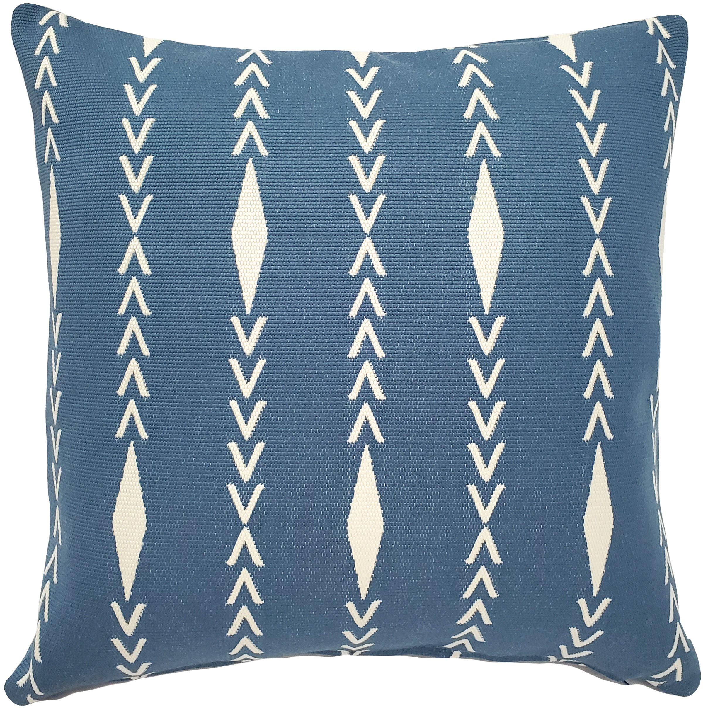 Diamond Ray Mineral Blue Throw Pillow 20x20, With Polyfill Insert