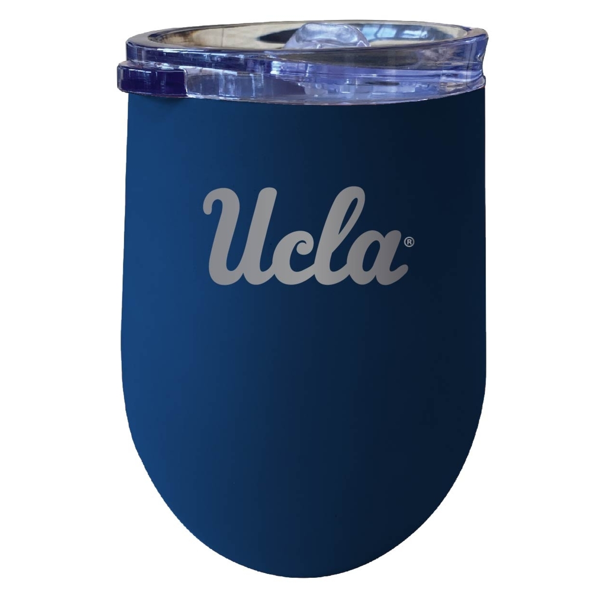 UCLA Bruins 12 Oz Etched Insulated Wine Stainless Steel Tumbler - Choose Your Color - Navy