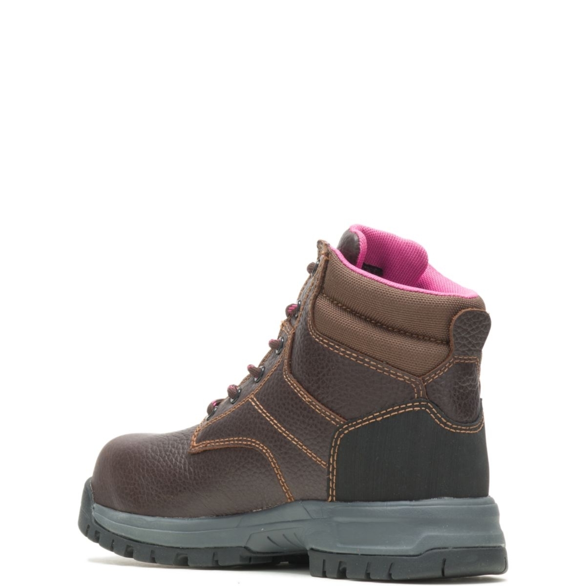 WOLVERINE Women's Piper Composite Toe Work Boot Brown - W10180 BROWN - BROWN, 9.5-D