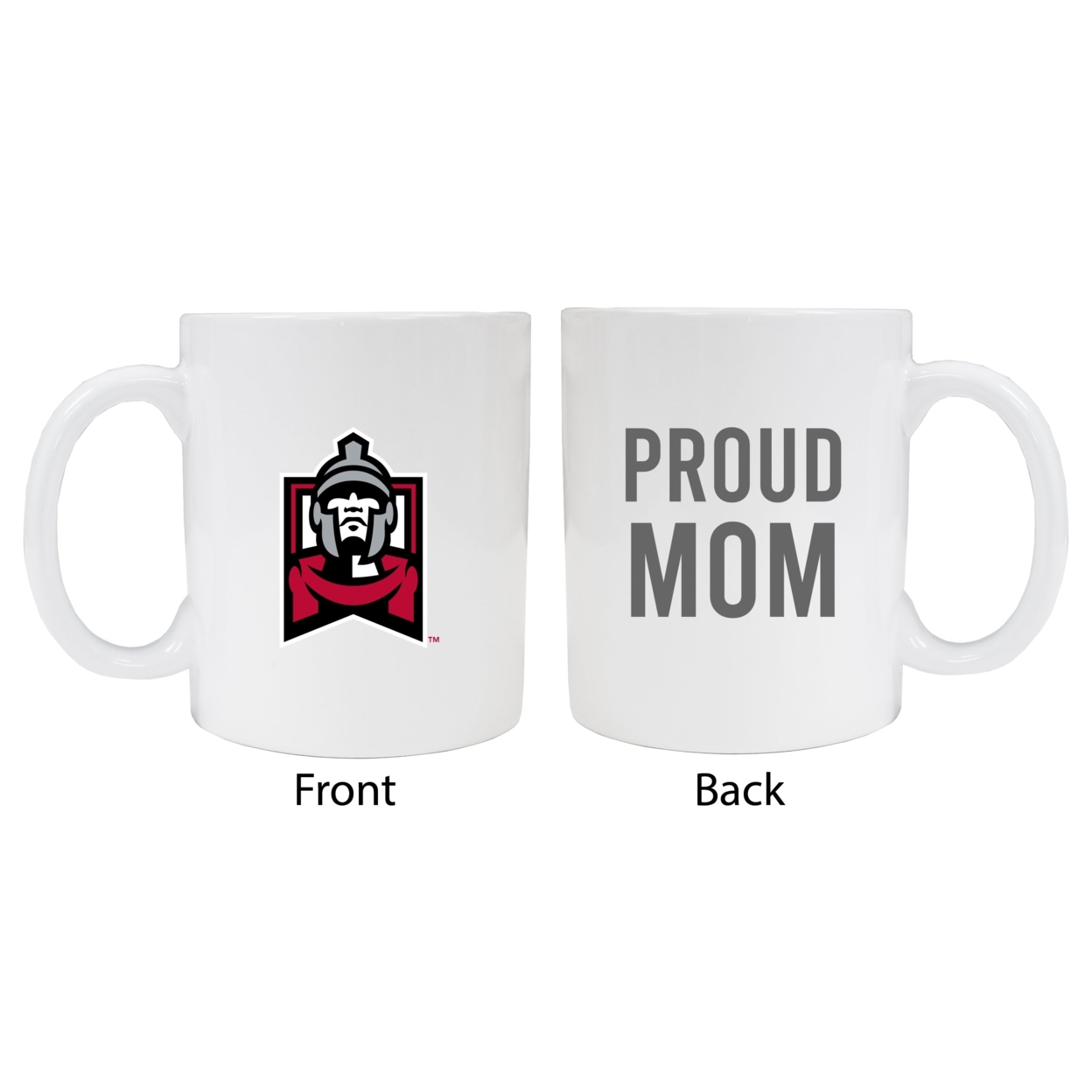 East Stroudsburg University Proud Mom Ceramic Coffee Mug - White (2 Pack)