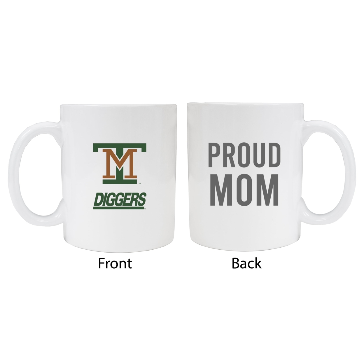 Montana Tech Proud Mom Ceramic Coffee Mug - White (2 Pack)