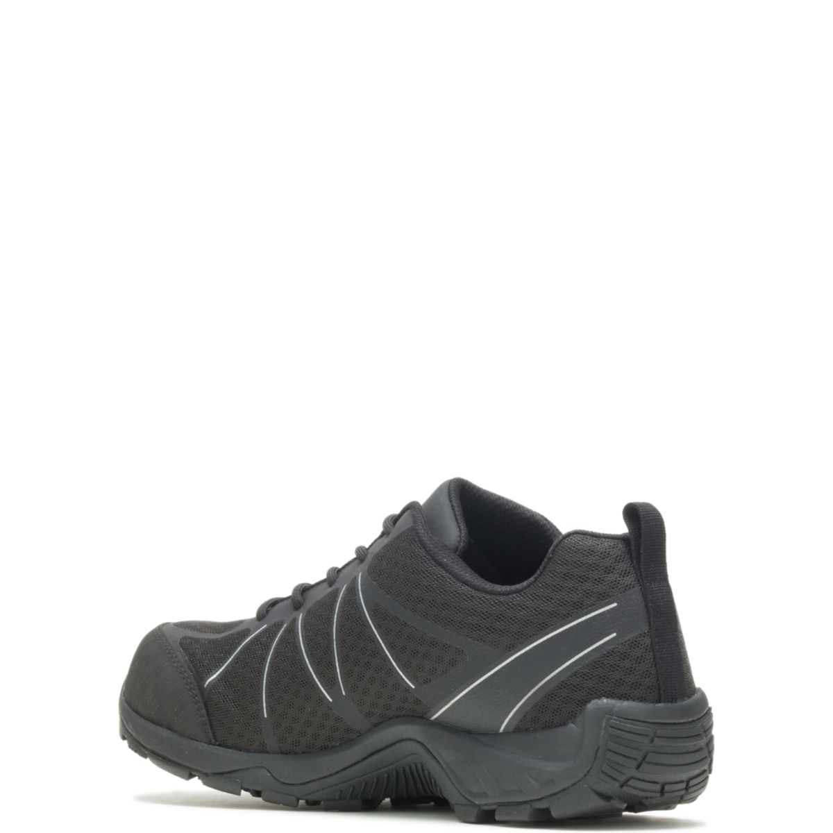 WOLVERINE Men's Amherst II CarbonMAXÂ® Composite Toe Work Shoe Black - W201147 BLACK - BLACK, 12