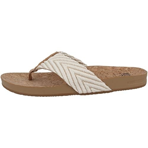 Reef Women's Sandals, Cushion Strand CHOCOLATE - CHOCOLATE, 10