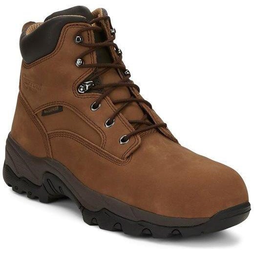 Chippewa Men's 6 Graeme Waterproof Composite Toe Work Boot Brown - 55161 7.5 BROWN - BROWN, 12