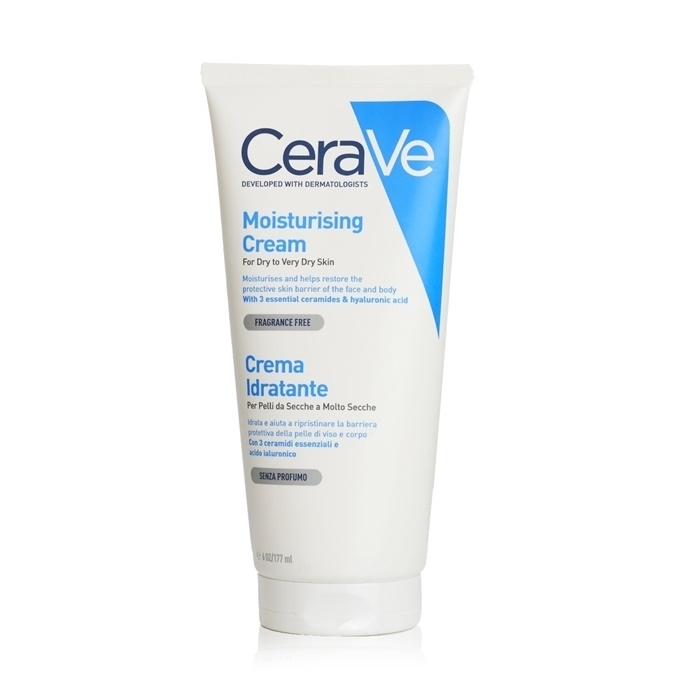 CeraVe Moisturising Cream For Dry To Very Dry Skin 177ml/6oz