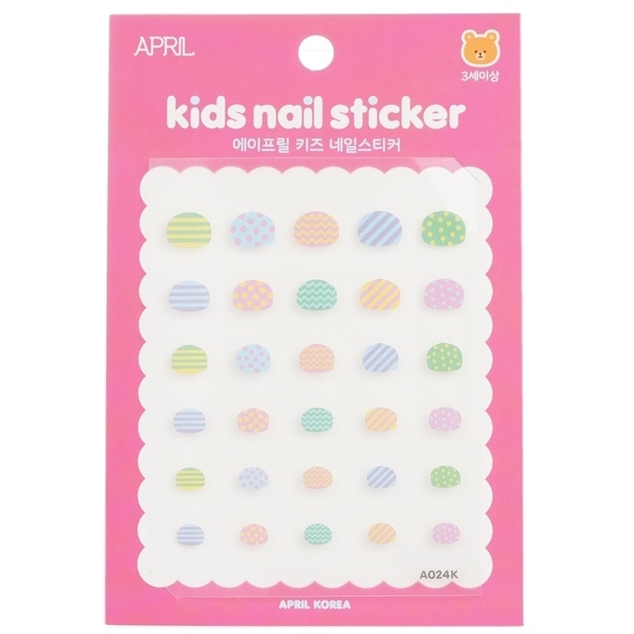 April Korea April Kids Nail Sticker - # A024K 1pack