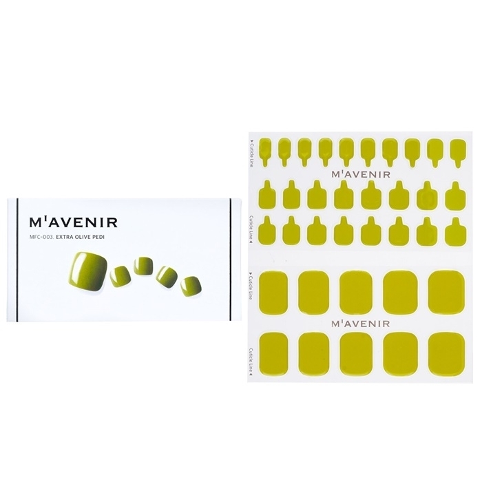 Mavenir Nail Sticker (Green) - # Extra Olive Pedi 36pcs