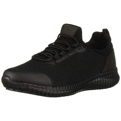 Skechers Women's Cessnock Carrboro Health Care Professional Shoe BLACK - BLACK, 6.5
