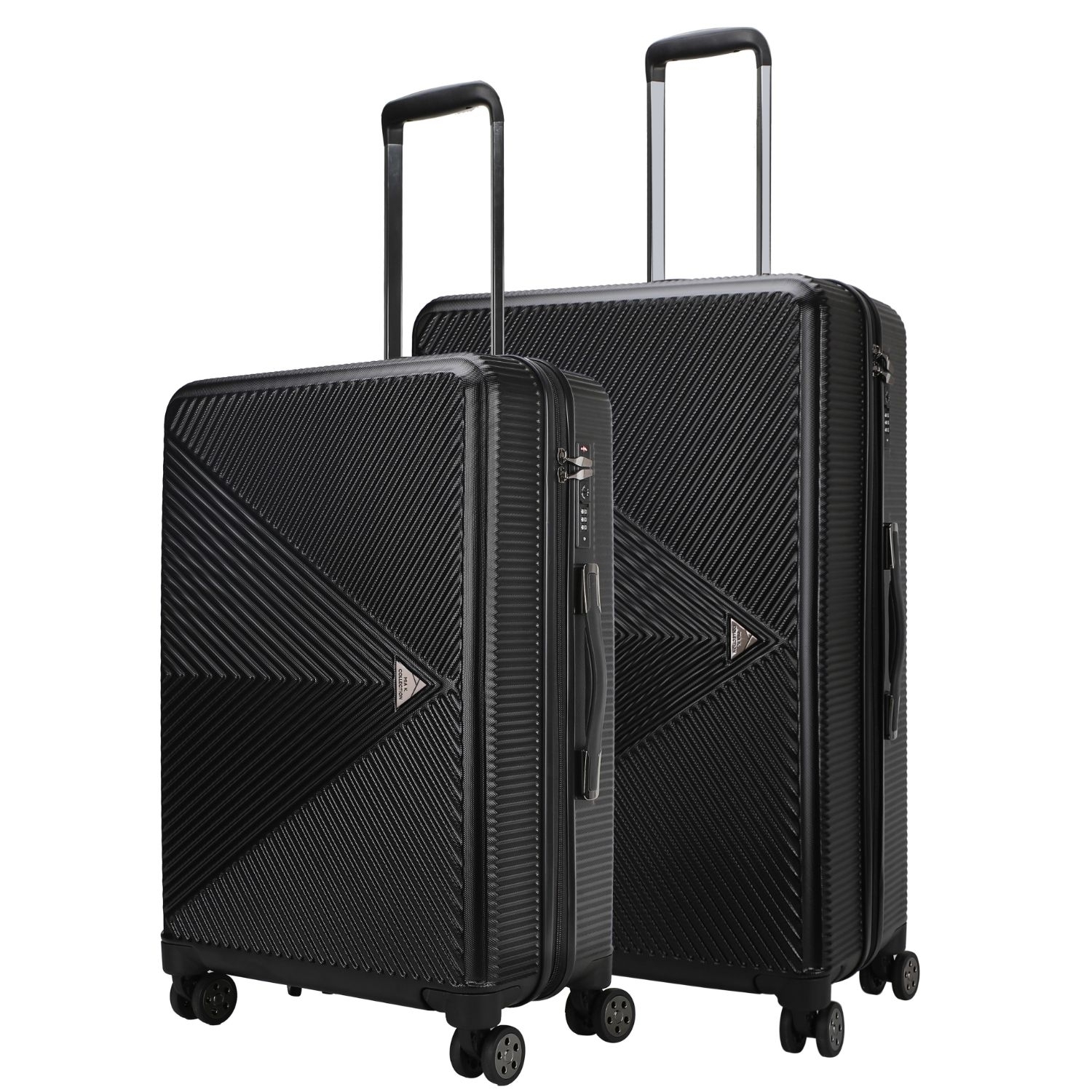 MKF Collection Felicity Luggage Set Extra Large And Large By Mia K- 2 Pieces - Black