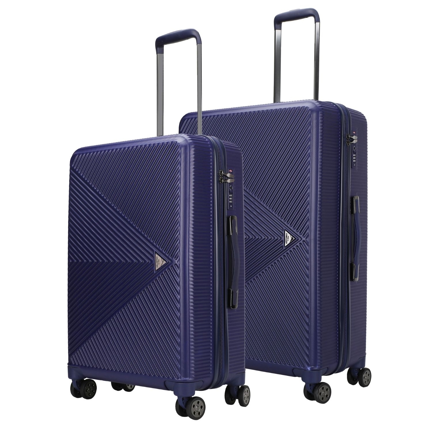 MKF Collection Felicity Luggage Set Extra Large And Large By Mia K- 2 Pieces - Navy