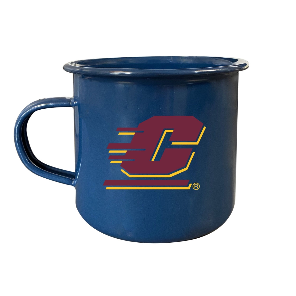 Central Michigan University Tin Camper Coffee Mug - Choose Your Color - White