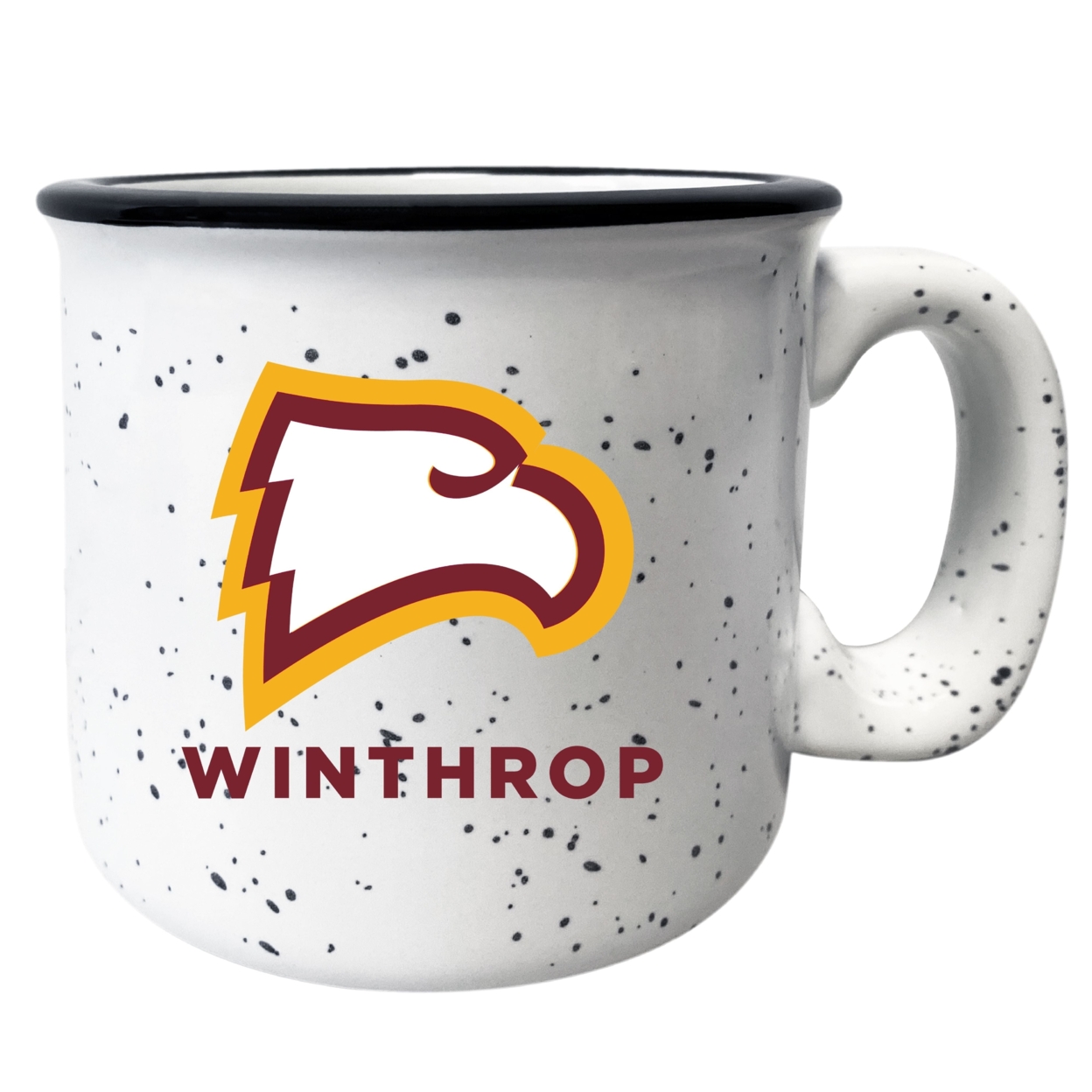 Winthrop University Speckled Ceramic Camper Coffee Mug - Choose Your Color