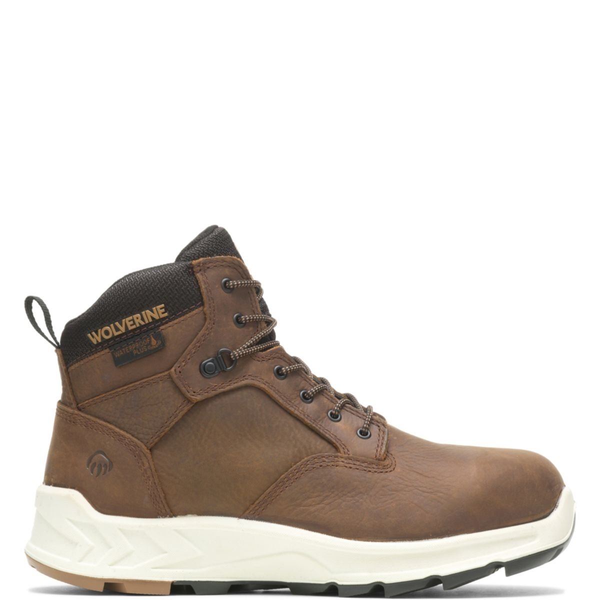 WOLVERINE Men's ShiftPlus Work LX 6 Alloy Toe Work Boot Brown - W201156 BROWN - BROWN, 7-M