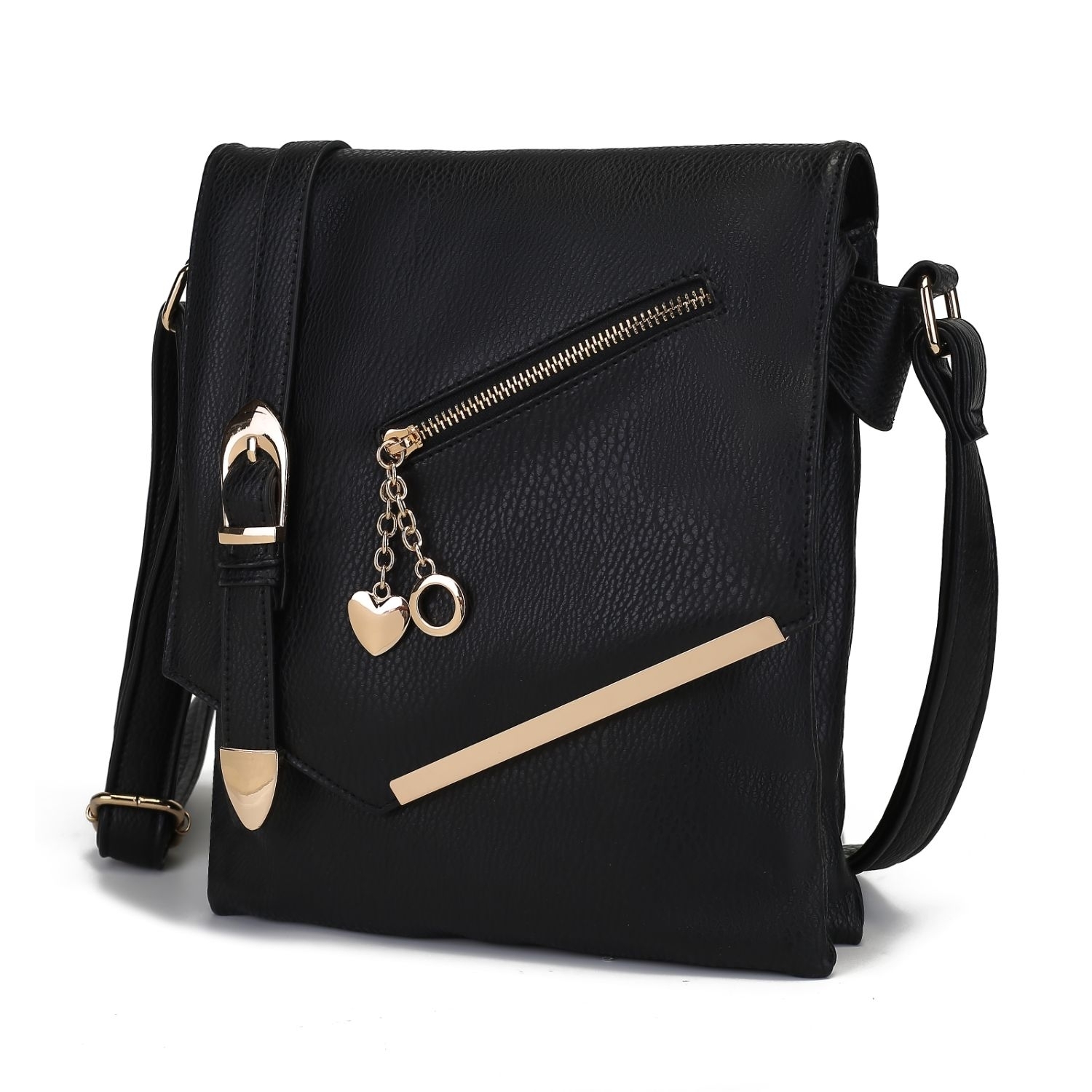MKF Collection Jasmine Crossbody Handbag By Mia K. - Beige