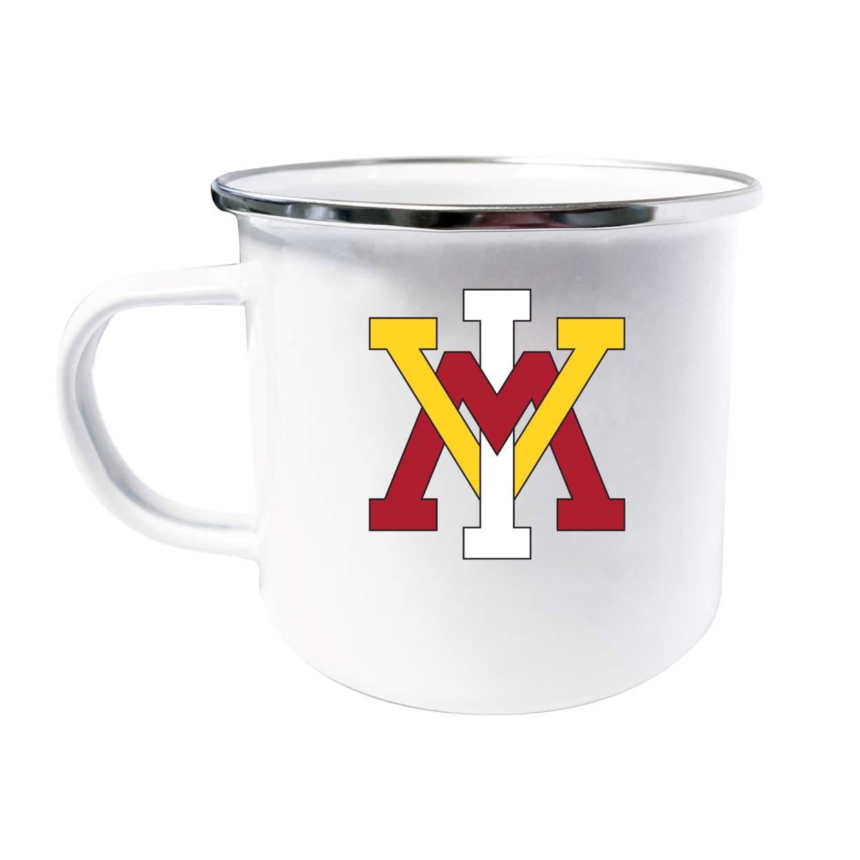 VMI Keydets Tin Camper Coffee Mug - Choose Your Color - Gray