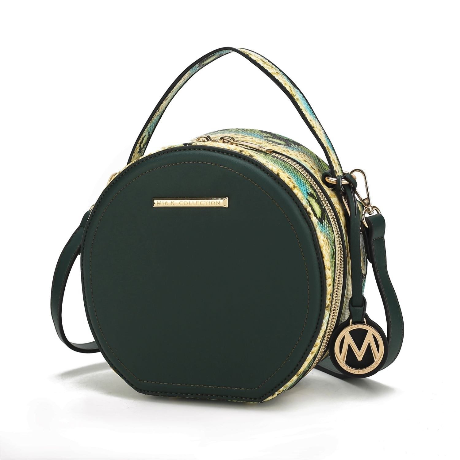 MKF Collection Mallory Handbag Crossbody By Mia K. - Olive