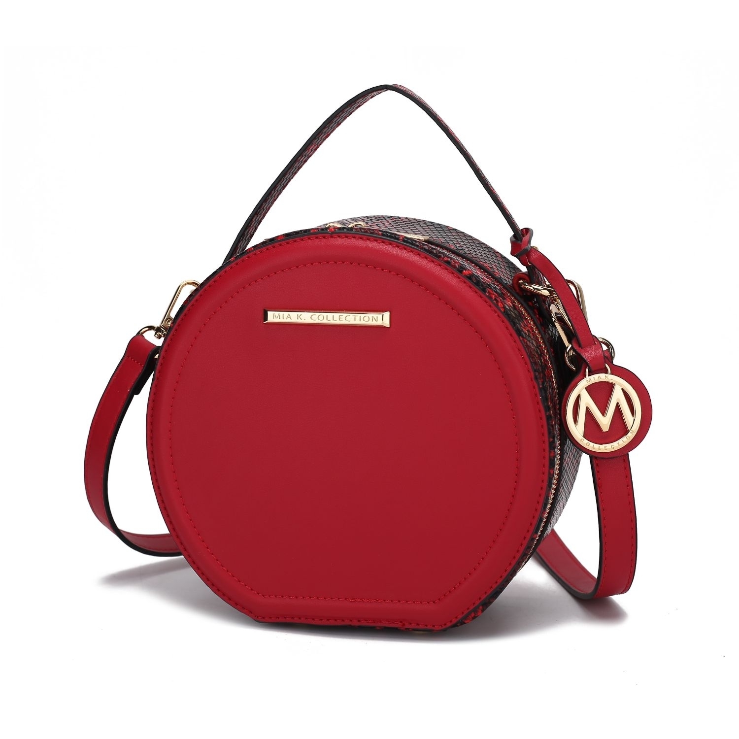 MKF Collection Mallory Handbag Crossbody By Mia K. - Red