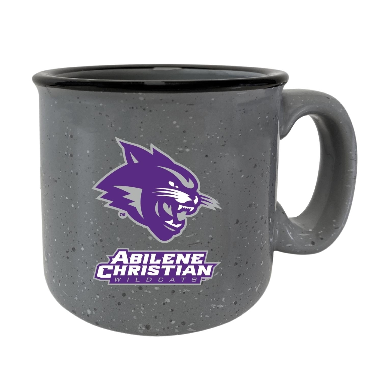 Abilene Christian University Speckled Ceramic Camper Coffee Mug - Choose Your Color - Navy