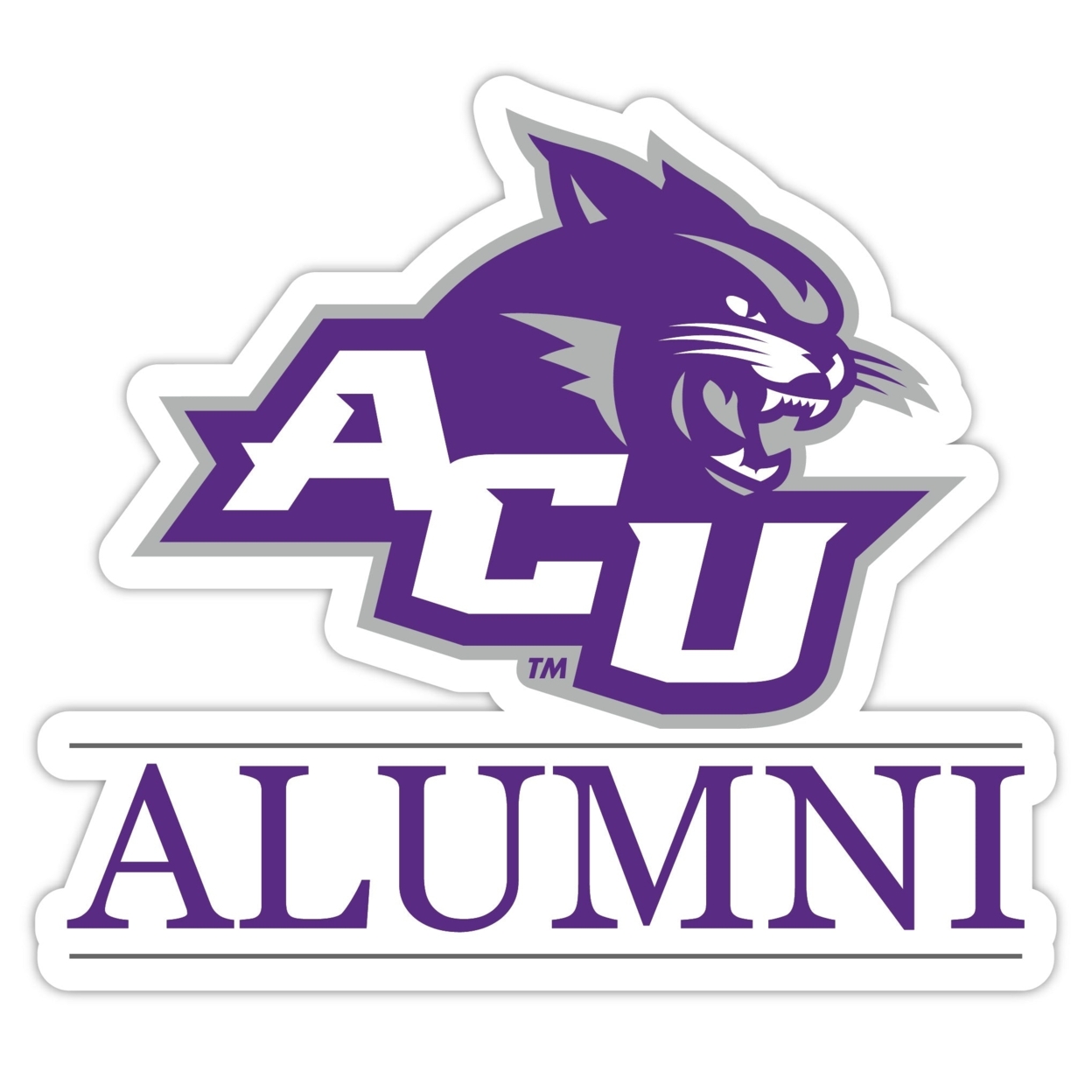 Abilene Christian University Alumni 4 Sticker