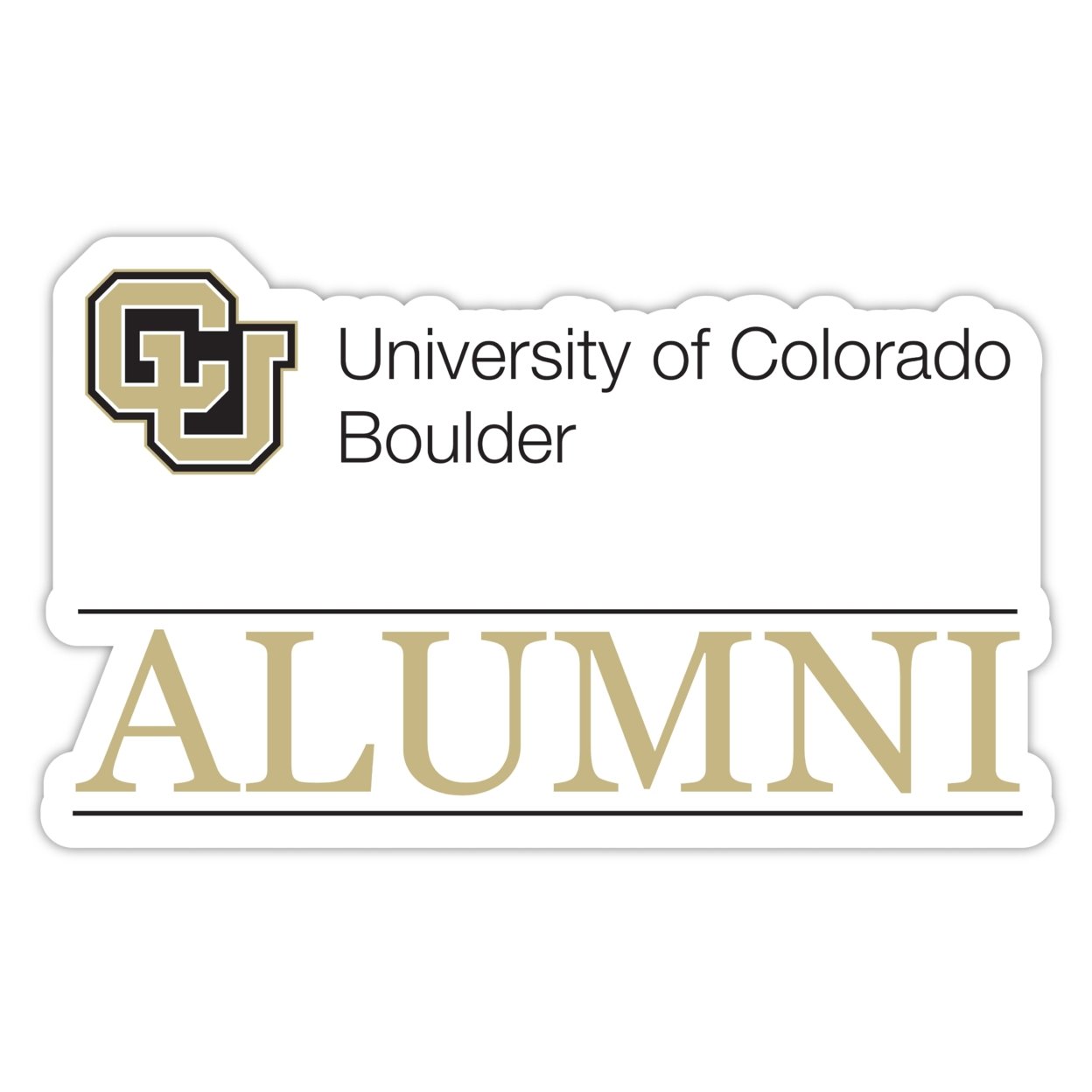 Colorado Buffaloes Alumni 4 Sticker