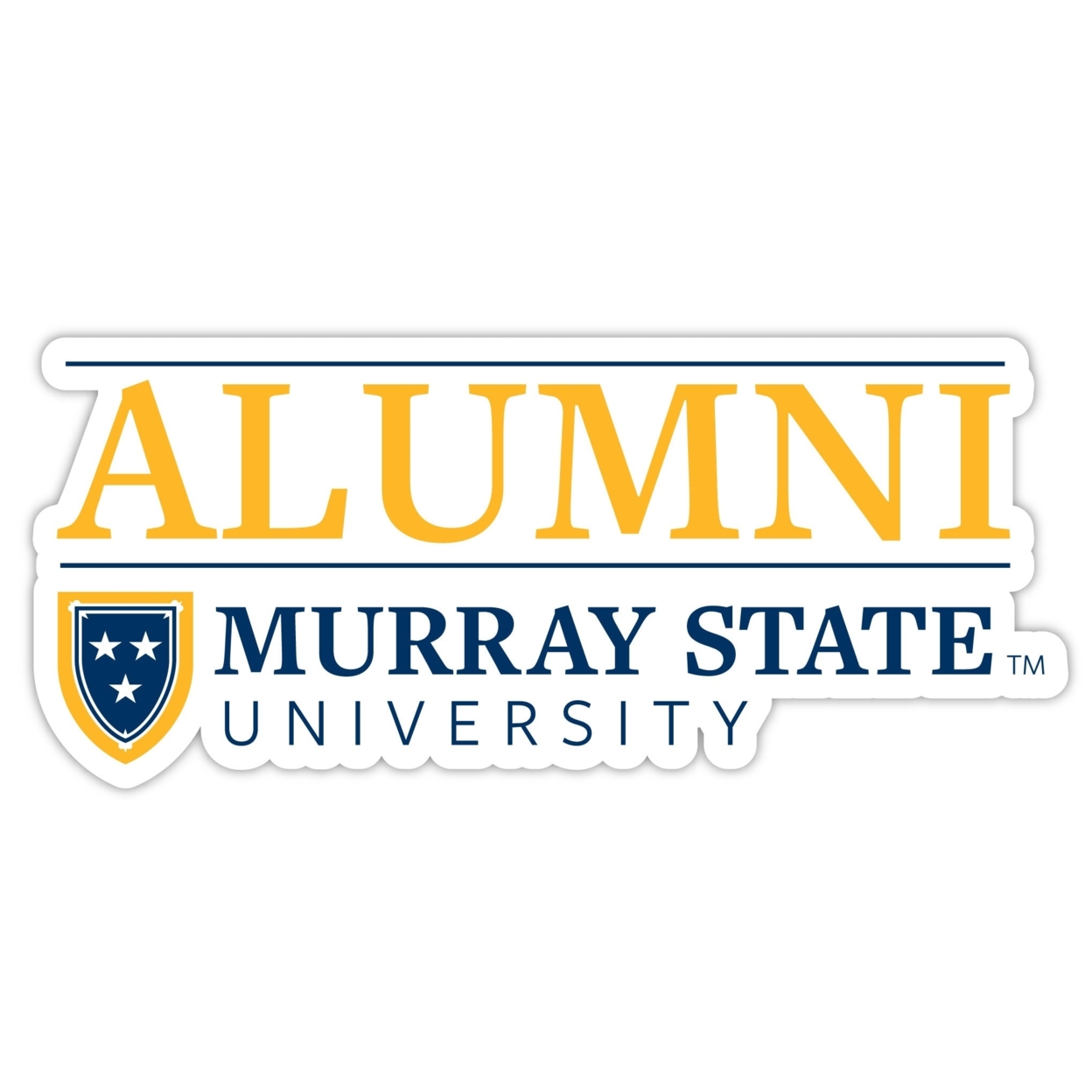 Murray State University Alumni 4 Sticker