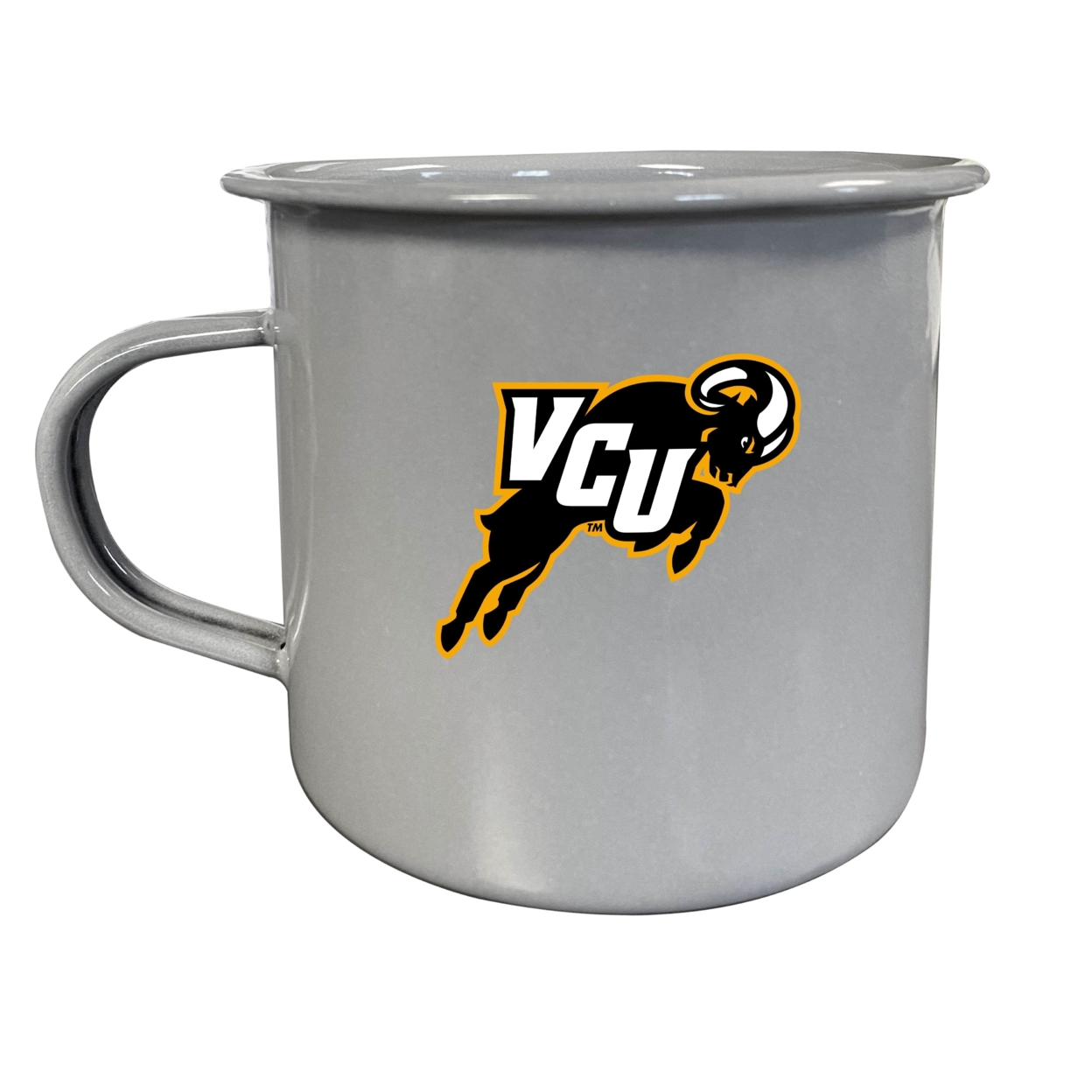 Virginia Commonwealth Tin Camper Coffee Mug - Choose Your Color - Gray