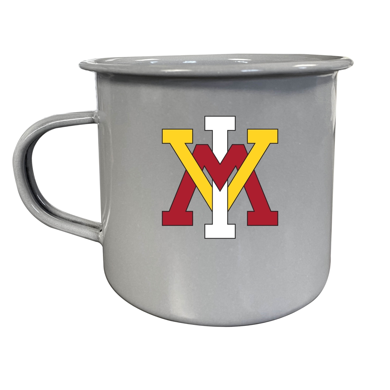 VMI Keydets Tin Camper Coffee Mug - Choose Your Color - Gray