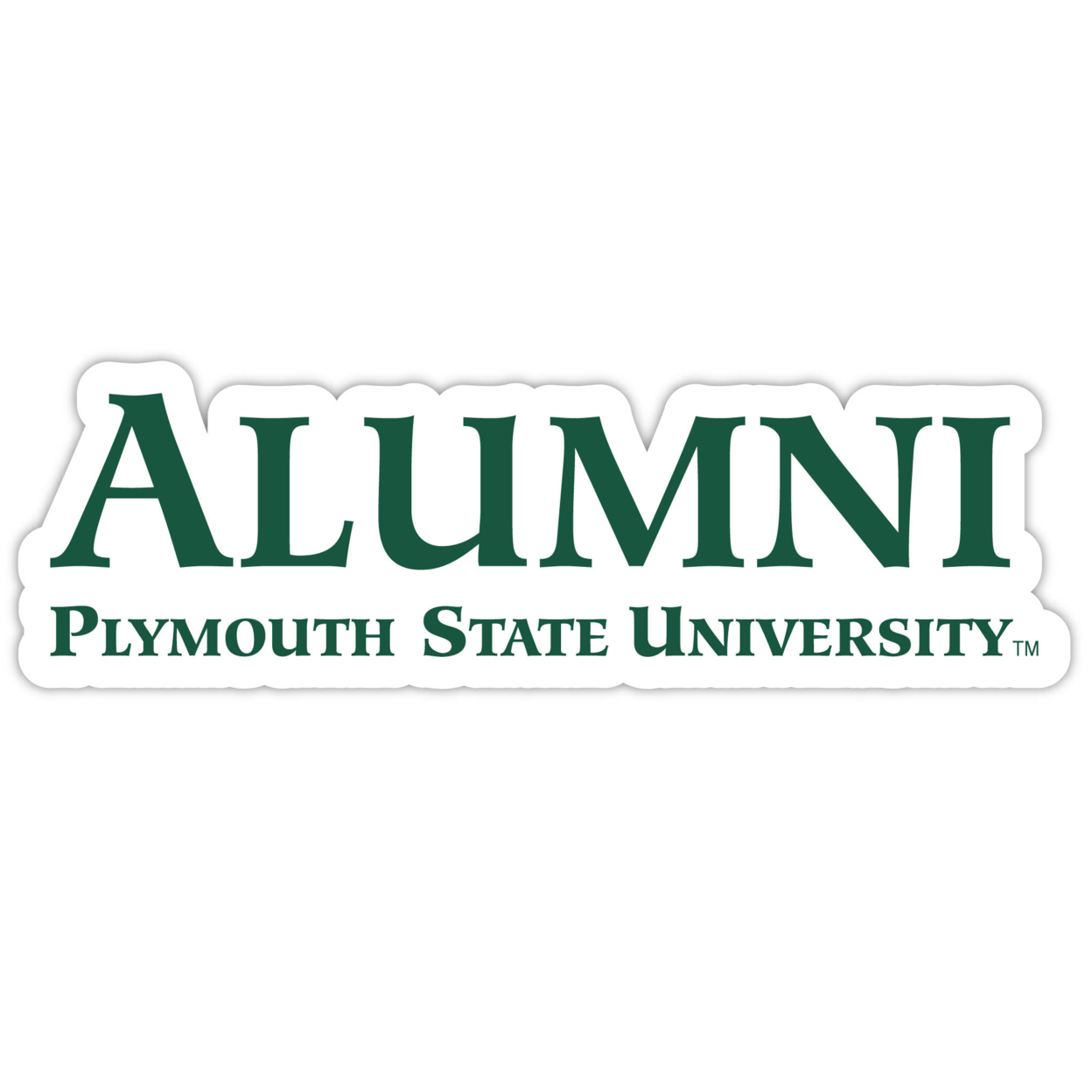 Plymouth State University Alumni 4 Sticker - (4 Pack)