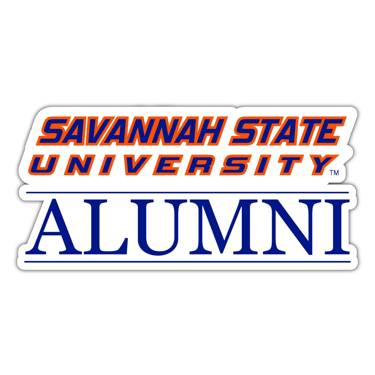 Savannah State University Alumni 4 Sticker