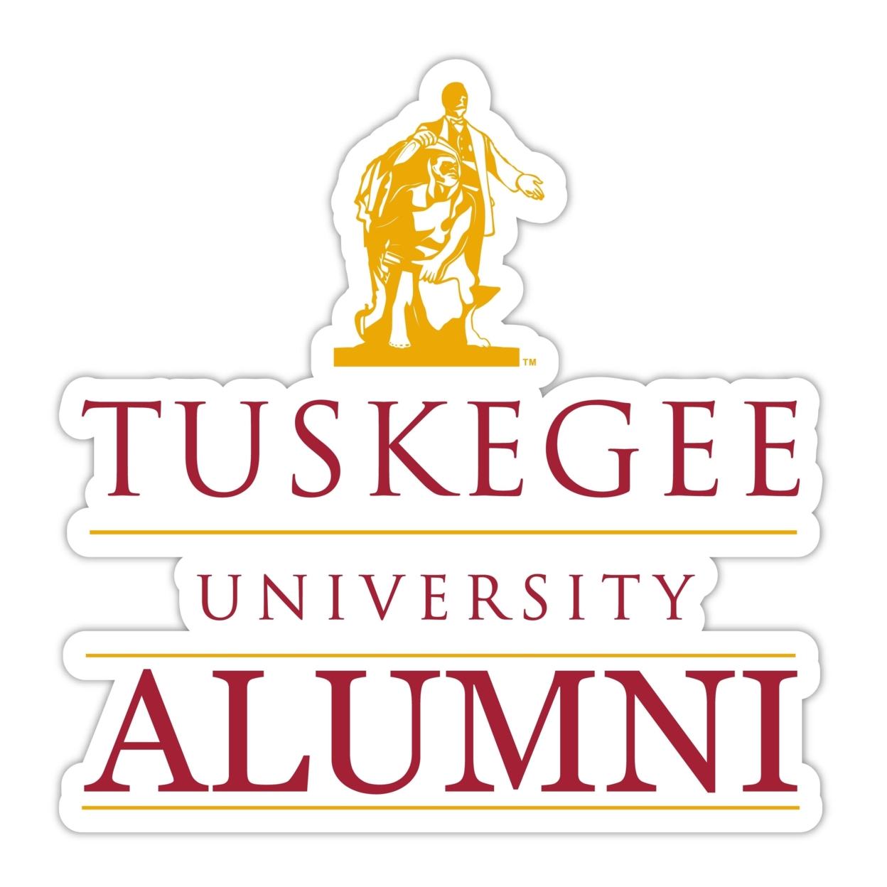 Tuskegee University Alumni 4 Sticker - (4 Pack)