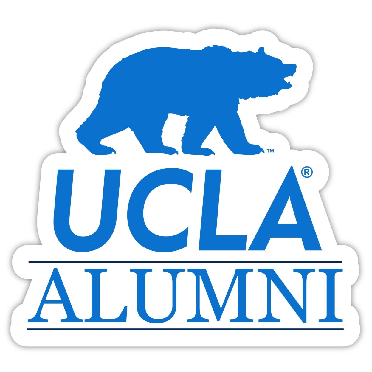UCLA Bruins Alumni 4 Sticker - (4 Pack)